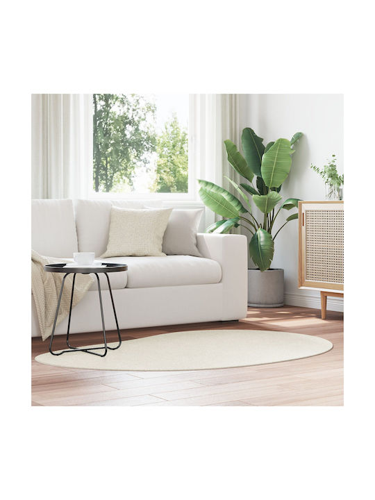 vidaXL Anti-slip Rug Outdoor Rectangular Cream