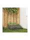 vidaXL Garten Topf Metallisch Olive Green 90x90x35cm.