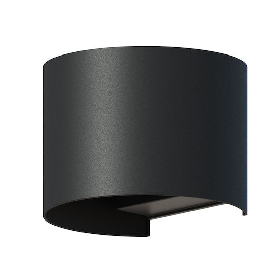 Lampa Calex Verona Lumină de exterior montată pe perete LED IP54 7W cu Alb Cald Lumină