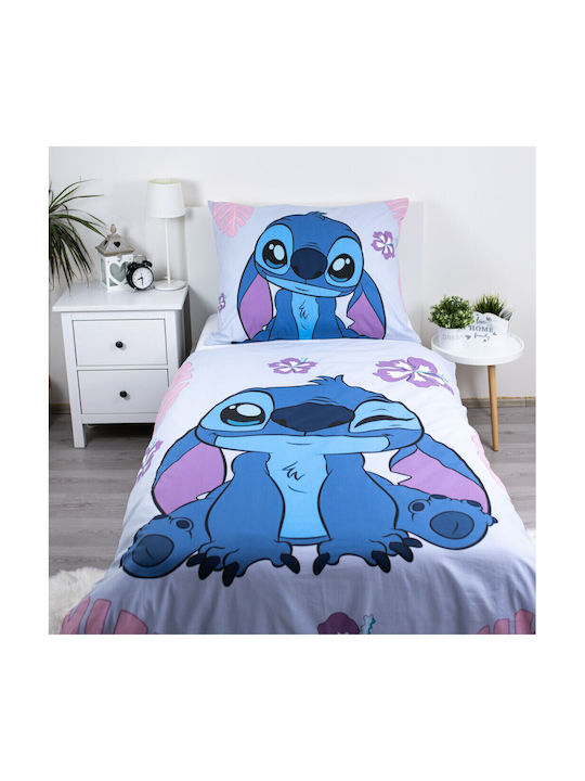 Disney Lilo And Stitch Set Kids Duvet Cover Sin...