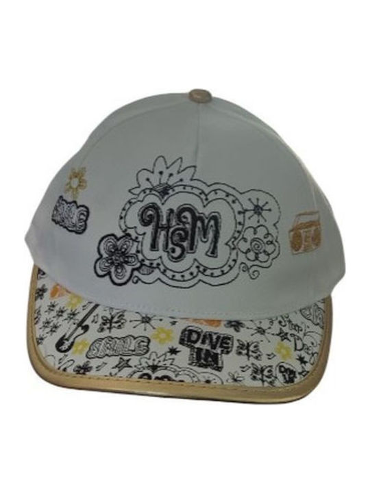 Disney Kids' Hat Jockey Fabric High School Musical White