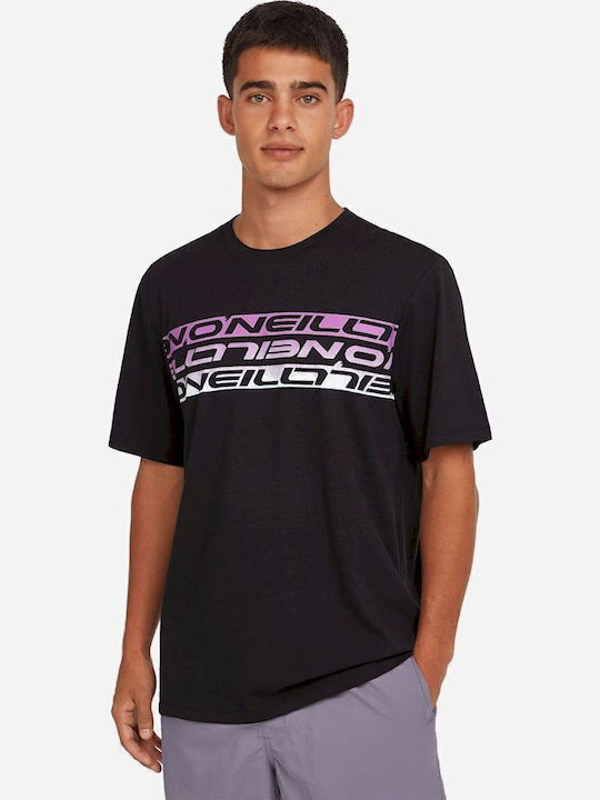T-shirt Μαύρο