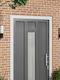 vidaXL Wall-Mounted Outdoor Light IP44 8.5x12x29εκ.