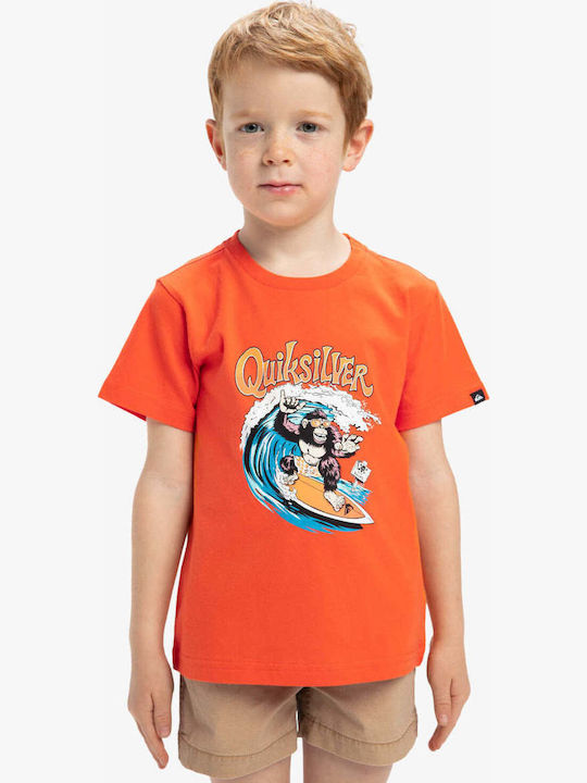 Quiksilver Kids' T-shirt Orange