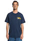 Standoff T-shirt Dress Blues