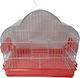 Donald Pet Care Bird Cage 25x38x34cm. Red