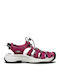 Women's Flat Sandals Sporty Red