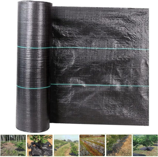 KMT Tools Ύφασμα Εδαφοκάλυψης 100gr/m² 1x10m Μαύρο