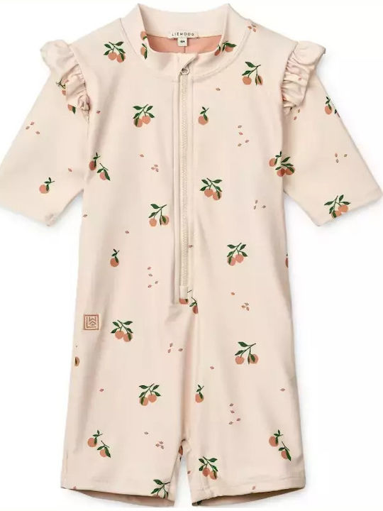 Liewood Costum de baie pentru copii Întreg Peach, Sea Shell