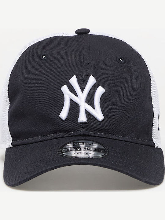 New Era New York Yankees 920 Trucker Cap Gewaschenes Marineweißes Hut