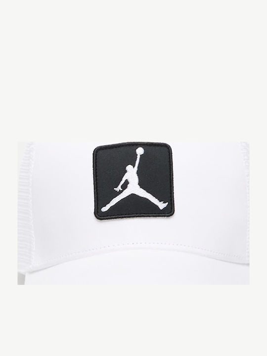 Jordan Rise Structured Hat White Black