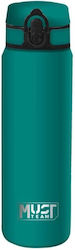 Must Team Stainless Steel Kids Water Bottle Gre...