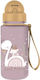 Must Team Plastic Kids Water Bottle with Straw ...
