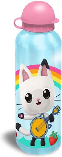 Gabby's Dollhouse Kids Water Bottle Plastic 500ml