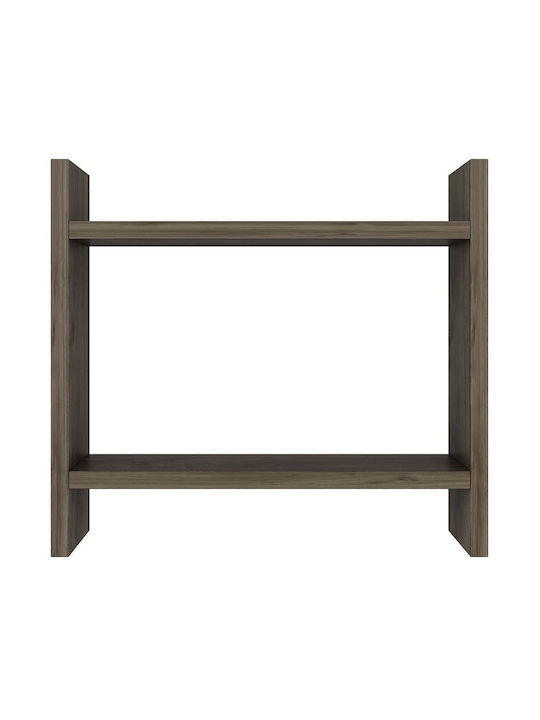 Hanah Home Επιτραπέζια Βάση Πλαστική 34x30x10εκ. Καφέ