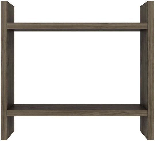 Hanah Home Επιτραπέζια Βάση Πλαστική 34x30x10εκ. Καφέ