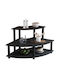 Hanah Home Suport De Masă Din Lemn 70x42x38cm Negru