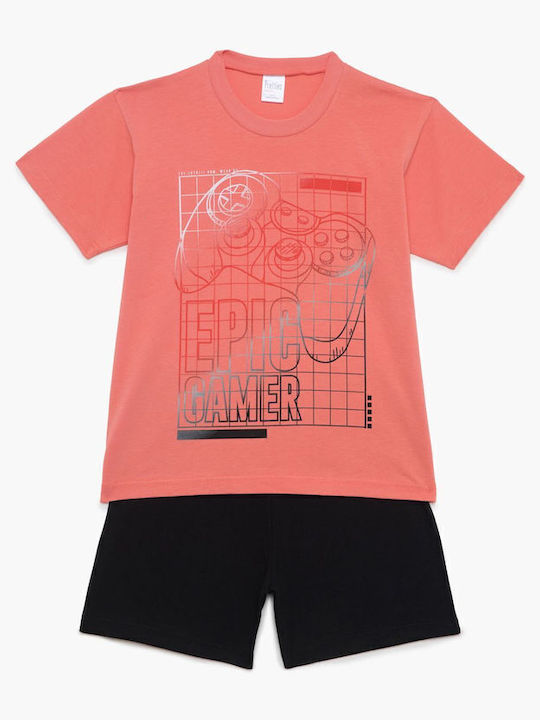 Pretty Baby Kids' Pajamas Summer Coral, Black