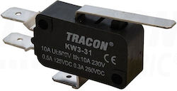 Comutator Limită cu Pârghie cu Arc Kw3-31 Comutator Limită cu Pârghie cu Arc Kw3-31
