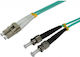 Techly Optisches Faser Kabel 1m 12 Stück