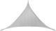 Sidirela Pânză De Umbrire Triunghiulară Gri Cu Cerc 3x3x1.5m 170gr/m²