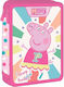 Must Team Peppa Pig I Love Funfair Federmäppchen Gefüllt Rosa