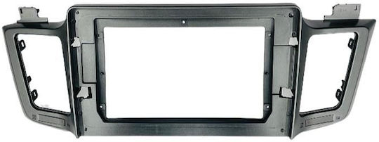 Πρόσοψη Toyota Rav4 2013 2019 Οθόνη Αυτοκίνητου Ηχοσύστημα Αφής 10" Ιντσών Rav 4 Τουοτα Android Mounting Frame Fascia Car Radio Panel Dash Εργοστασιακού Τύπου Πλαίσιο Πλαστικό