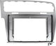 Front Panel Volkswagen Vw Golf 7 2013 2020 Car Screen Touch Sound System 10" Inch Silver Android Mounting Frame Fascia Car Radio Panel Dash Factory Type Plastic Frame