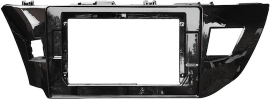 Toyota Corolla 2013 2016 Car Screen Audio System Touch 10" Inch Toyota Android Mounting Frame Fascia Car Radio Panel Dash Factory Type Plastic Frame