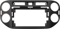 Cadru Plastic Tip Factory pentru Volkswagen Vw Tiguan 2009 2016 Sistem Audio Ecran Tactil 9" Inch Android Montare Cadru Fascia Panou Radio Auto Dash