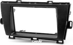 Рамка за автомобилно стерео или екран 2-din за Toyota Prius 2009-2015, 2din тапицерия 2 Din