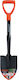 Hand Shovel 67cm Black+Decker 871125223403