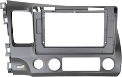 Cadru Plastic Tip Factory pentru Panou Radio Auto Honda Civic 4d 2006 2012, Ecran Tactil Stereo Auto 10" Inch Android, Ramă Montaj Față