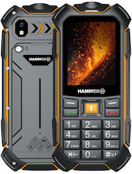 Hammer Boost 2 LTE Dual-SIM Widerstandsfähig Handy mit Tasten Schwarz