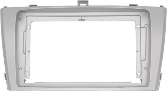 Πρόσοψη Toyota Avensis 2009 2016 Οθόνη Αυτοκίνητου Ηχοσύστημα Αφής 9" Ιντσών Android Mounting Frame Fascia Car Radio Panel Dash Εργοστασιακού Τύπου Πλαίσιο Πλαστικό