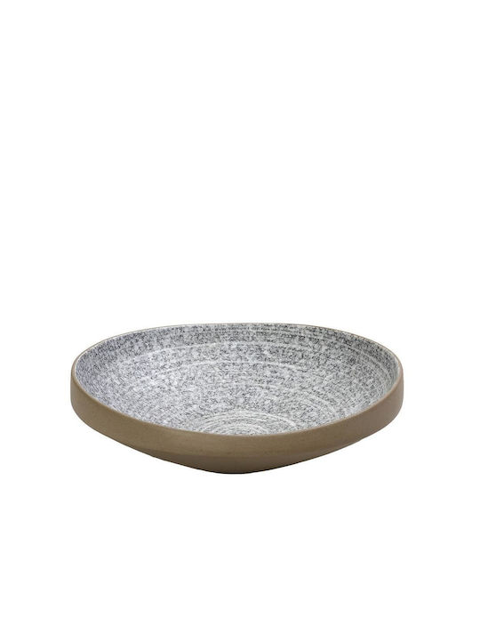 Espiel Corsica Plate Soup Gray with Diameter 22cm
