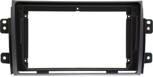 Front Panel Fiat Sedici 2005 Car Touch Screen Sound System 9" Inch Android Mounting Frame Fascia Car Radio Panel Dash Factory Type Plastic Frame