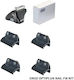 Cruz Optiplus Rail Fix Roof Bar Legs 936-642 Citroen Berlingo Peugeot Rifter Opel Combo Toyota Proace City Verso Integrated Railing Set 4 Pieces Auto Gs 51171