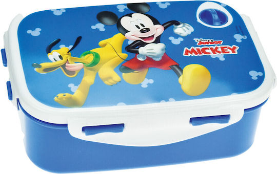 Disney Mickey Plastic Kids' Food Container Mickey Blue