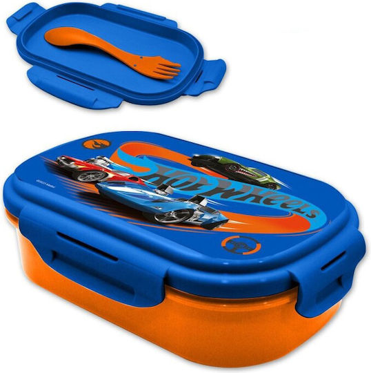 Hot Wheels Plastik Kinder Lunchset Mehrfarbig