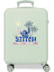 Disney Just Chill Kids Cabin White Suitcase With 4 Wheels Height 55cm