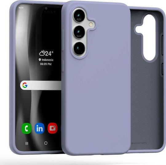 Mercury Back Cover Σιλικόνης Λιλά (Galaxy S25)