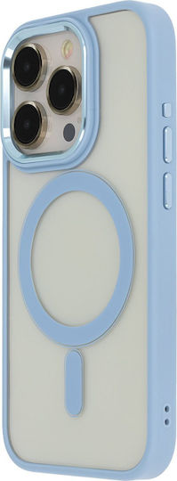 TectoShield Umschlag Rückseite Metallisch Blau (iPhone 15 Plus / 16 Plus)