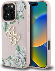 Guess Grained Pink (iPhone 16 Pro Max) Guess Grained Pink (iPhone 16 Pro Max)