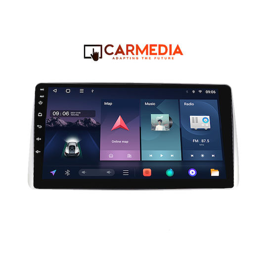 Carmedia Car Audio System for Nissan Almera 2000-2014 (Bluetooth/USB/WiFi/GPS/Apple-Carplay/Android-Auto) with Touch Screen 9"