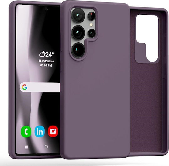 Mercury Задна корица Силикон Лилав (Galaxy S25 Ultra)