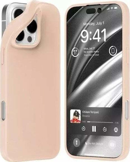 Mercury Umschlag Rückseite Silikon / Kunststoff Rosa (iPhone 17 Pro Max / iPhone 17 Pro / iPhone 16 Pro Max)