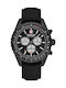 Swiss Military Hanowa Afterburn Herrenuhr Chronograph Batterie mit Schwarz Lederarmband