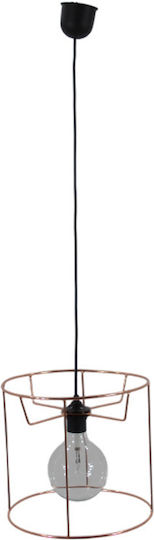 Gallis Nest Pendant Light Copper with Socket E27 30x30cm