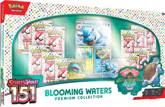 Pokemon SV3.5 151 Blooming Waters Premium Collection Scarlet & Violet Deck